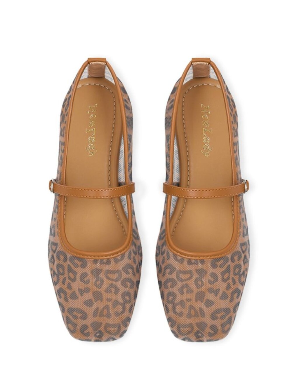 Ballet Flats for Women, Mesh Mary Jane Shoes, Dressy Work Casual